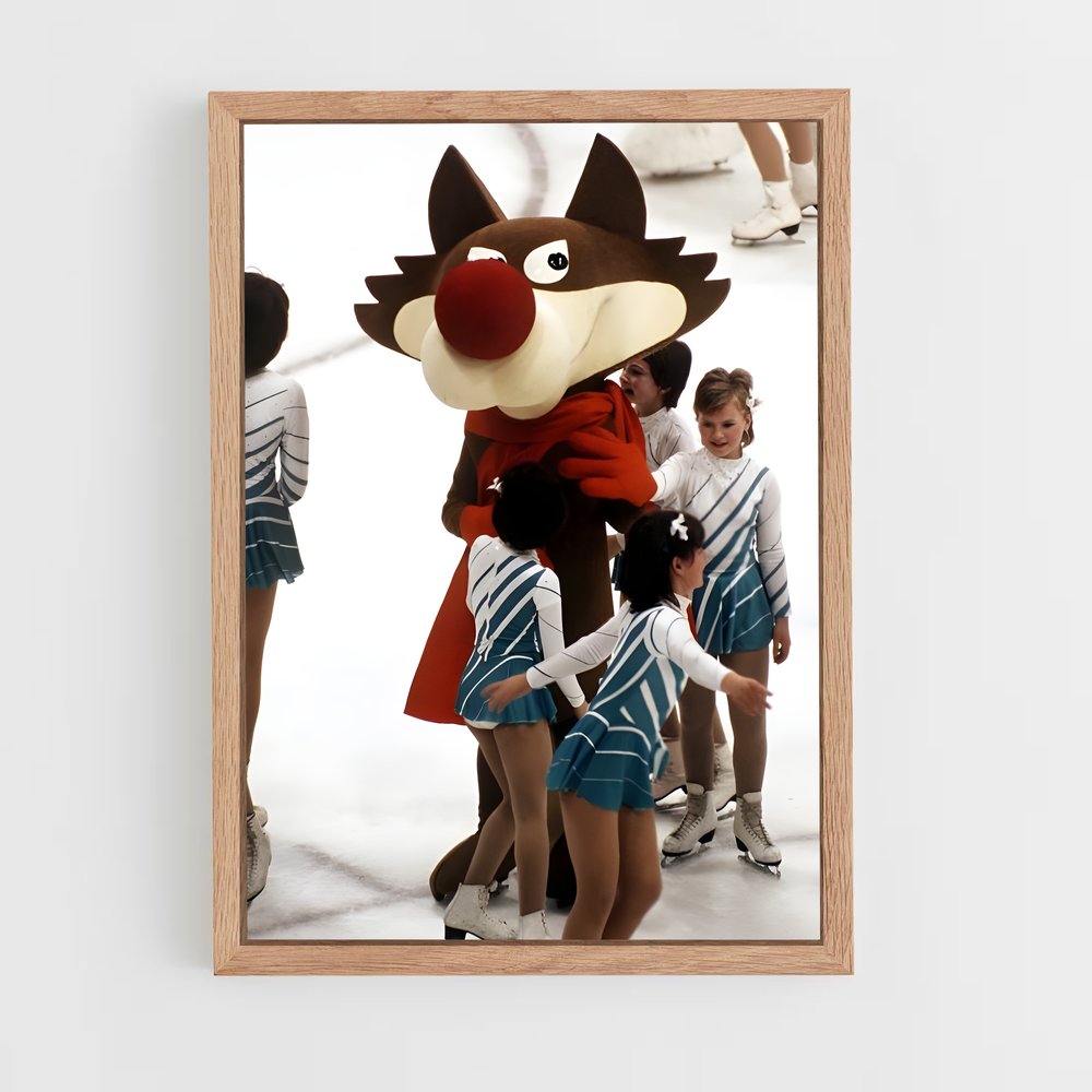 Poster Enfants des Glaces – affiche Jeux Olympiques (vue 4)